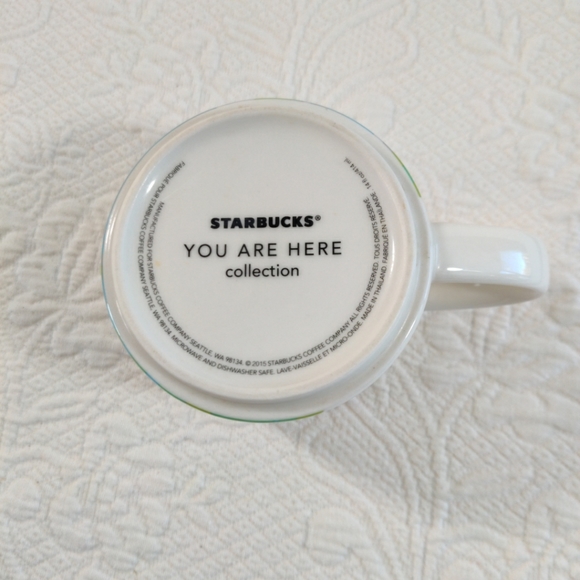 Starbucks Seattle Coffee Mug You Are Here Collection Series 14 Oz 2015 Cup - Picture 6 of 8